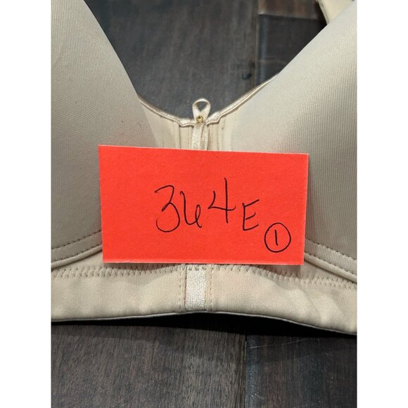 Vanity Fair Lingerie Body Caress Wireless Bra Damask Neutral Sz 40D Intimate NWT - Picture 9 of 13